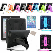 US Kids Shockproof Heavy Duty Hard Stand Case Cover For Apple iPad Mini 1 2 3 picture