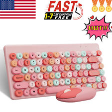 Wireless Keyboard and Mouse combo Compact 2.4G Keyboards 86 Keys for PC picture