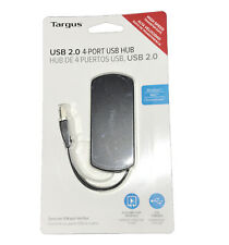 Targus ACH114US 4-Port USB 2.0 Hub (Model: ACH214) New Windows Mac Chromebook picture