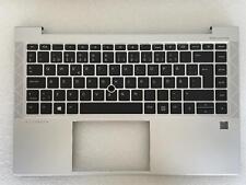 HP EliteBook 845 G7 M15209-B71 Swedish Finnish Keyboard Palmrest Sweden Finland picture
