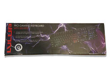 Lvlup Pro Gaming Keyboard w/ LED Keys LU734 Black - Open/imperfect Box picture