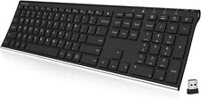 🔥🔥Arteck HW192 2.4G Wireless Full Size Keyboard Stainless Steel Ultra Slim🔥🔥 picture