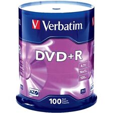 Overstock Verbatim Life Series 16x DVD+R Discs - SINGLE Pack of 100 #97175 picture