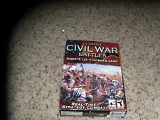Ultimate Civil War Battles Robert E. Lee vs. Ulysses S. Grant Sealed PC Game picture