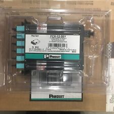 NEW Panduit FCX-12-3SY 12 Fiber Optic Cassette Simplex Adapters picture