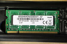 NCR (Avant Tech) PC2 5300 512MB SO-DIMM 667 MHz DDR2 SDRAM AVK6464U60E6800F1-AP picture