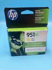 HP 951XL High Yield Yellow Original Ink Cartridge - New in Box - Expired Jan2020 picture