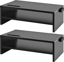 Marbrasse Monitor Stand Riser, 16.5 Inch 2 Tier Computer Monitor Stand, Printer  picture