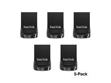 Sandisk 128GB 5-Pack Ultra Fit USB 3.1 Flash Drive, Speed Up to 130MB/s (SDCZ430 picture