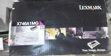 Genuine Lexmark Magenta Return Program Toner Cartridge, 7000 Yield (X746A1MG) picture