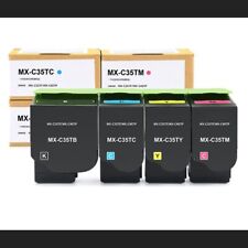 Toner Cartridges BCMY for Sharp MX-C35TBCMY MX-C357F MX-C407P Printer High Yield picture