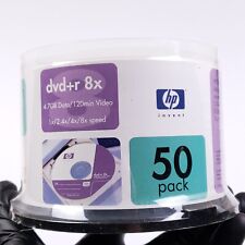 HP Invent DVD-R 8X 4.7 GB Data 50 Pack New Sealed Spindle Blank Media Storage picture