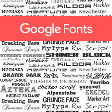 Google Fonts - Pack Fonts Web Desktop TTF picture