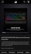 Corsair K68 RGB RAPIDFIRE Mechanical Gaming Keyboard picture