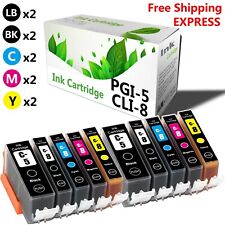 10 PACK Canon PGI5 CLI8 Ink Cartridge for PIXMA iP4500 iP4200 iP4300 MP830 picture