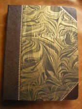 Finely Bound iPad Cover: Morocco Leather & Handmarbled Paper by The Gilded Leaf picture