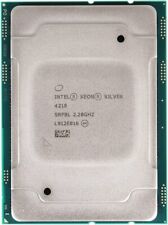 Matching Pair Intel Xeon Silver 4210 SRFBL 10 Core 2.2GHz LGA 3647 CPU Processor picture