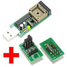 NANO USB Programmer + Solderless SOP8 150mil 200mil adapter, MX25L8005 24RF08 picture