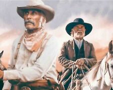 Lonesome Dove Painting Gus and Call  Mousepad Computer Mouse Pad  7 x 9 picture