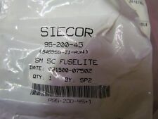 NEW Corning SC SM Fuselite Fiber Optic Connector 95-200-45 / S46998-Z1-A34 picture