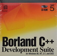 Borland C++ Development Suite Ver.5 Windows 95 NT 3.1 DOS BDS1350WW35180 BOR9123 picture