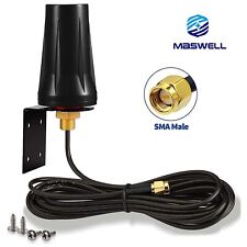 Maswell 3G LTE-A 4G+ Antenna Outdoor 700-2700MHz SMA-Male Screw Mount NB‑IoT M2M picture