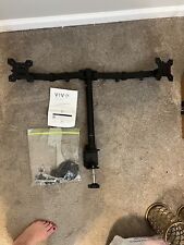 USED Dual Monitor Desk Mount Stand Heavy Duty Fully Adjustable picture