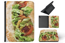 CASE COVER FOR APPLE IPAD|MEAT BURGER SANDWITCH WITH CHIPS picture