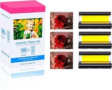 KP-108IN 3 Color Ink and 108 Sheets 4x6 Photo Paper for Canon Selphy CP1500 1200 picture