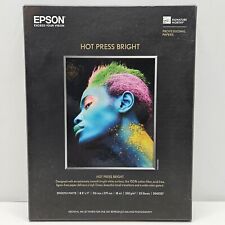 Epson Hot Press Bright Fine Art Paper Smooth Matte S042327 8.5