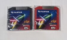 Zip Disk - Lot of 2 NEW Sealed Fujifilm 100MB IBM Formatted picture