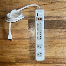 BELKIN METAL CASE Surge Protector 6 Outlets  15 ft Extension Cord  Phone Line picture