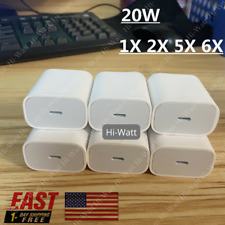 20W USB-C Power Adapter PD Fast Wall Charger Lot For iPhone 11 12 13 Pro Max XR picture