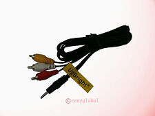 3WAY AV Audio/Video Cable Cord For Aiptek Digital Camcorder TV HDTV DVD Receiver picture