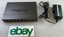 Netgear GS108Ev3 GS108E ProSafe Plus 8 Gigabit Ethernet Switch w/  picture