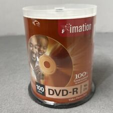 Imation DVD - R 100 Count 16x 2hr New Blank DVDs SEALED New picture