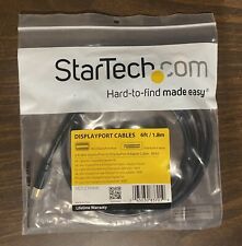 StarTech MDP2DPMM6 DisplayPort to DisplayPort 1.2 Adapter Cable - Black picture