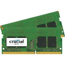 Crucial 16GB KIT 2 x 8GB DDR4 2400 MHz PC4-19200 SODIMM 260-Pin Laptop Memory picture