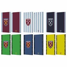 OFFICIAL WEST HAM UNITED FC 2021/22 CREST KIT LEATHER BOOK CASE FOR AMAZON FIRE picture