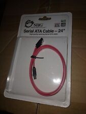 Lot Of 80 SATA III Serial ATA HDD Computer Cable 6Gb 24