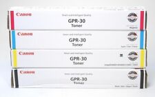 Genuine Canon GPR-30 Full Set Toners CMYK for iR ADV C5045 C5051 C5250 C5255 picture