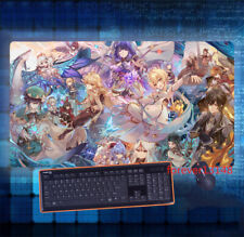 70x40cm Anime Genshin Impact Mouse Pad XL Desk Keyboard Play Game Mat Gift Y51 picture