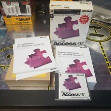 MICROSOFT ACCESS 97 UPGRADE Data Management System, complete in box picture