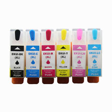 Refillable 6Color 312 314 312XL 314XL Ink Cartridge No Chip for Epson XP-15000 picture