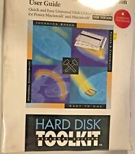 VINTAGE SOFTWARE FWB HARD DISK TOOLKIT FOR MACINTOSH - NEW SEALED  picture