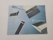 Vintage Atari Home Computers 1984 advertising booklet Sales catalog... picture