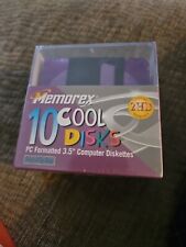 Memorex Cool Disks 10 Pack 1.4 MB PC Formatted 3.5