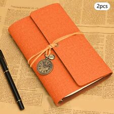 Journal for Women Lined Paper 8x11 2PCS A6 Loose Leaf Vintage Style Binding picture