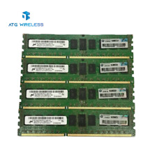 Lot of 4 Micron 8GB (4x2GB) 2Rx8 DDR3-10600R Server Ram picture