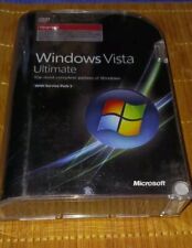 Microsoft Windows Vista Ultimate Full with Service Pack 1 32 64 bit DVD Sealed  picture